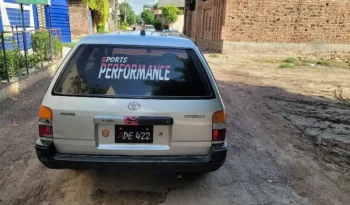 Toyota Corolla Straight station wagon XE 1988 full