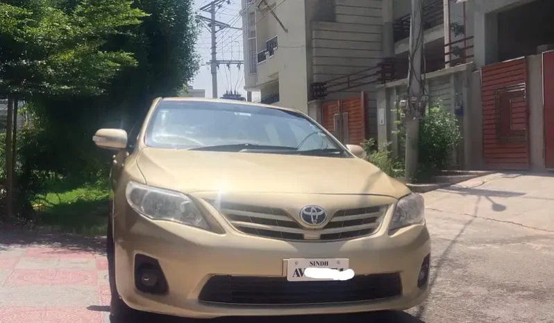 Toyota Corolla GLI 2011 full