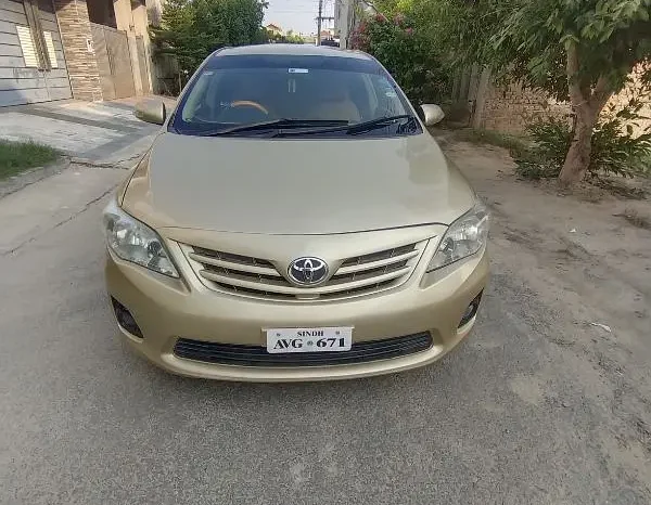Toyota Corolla GLI 2011 full